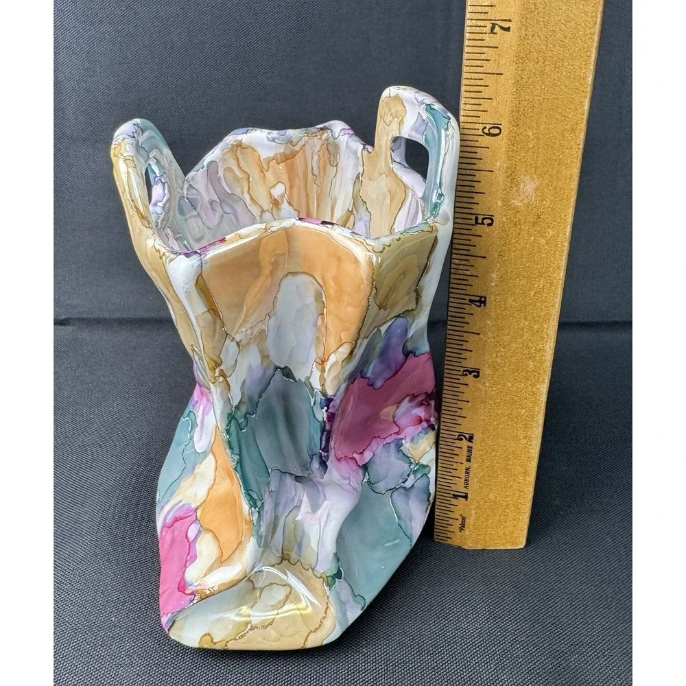 Narareu By Artistica Ceramic Multi Colored Shopping Bag 6